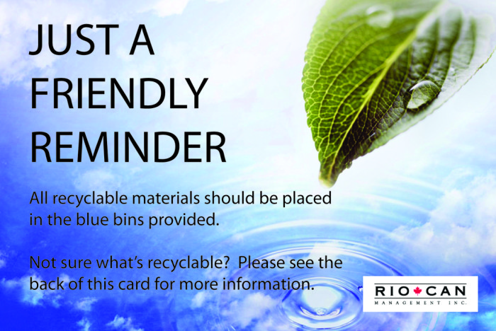 Reminder Card Leaf
