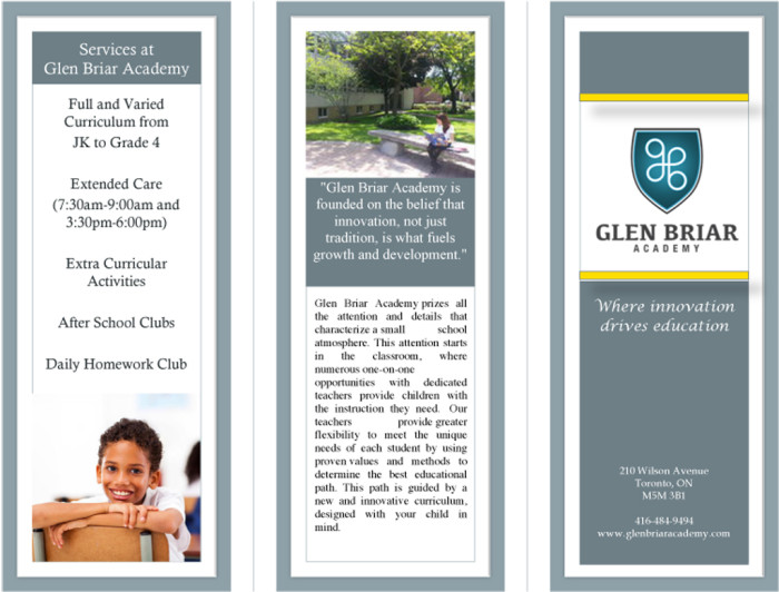 Tri Fold Flyer